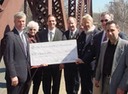 City of Westfield Receives Check for New Route 20 Bridge